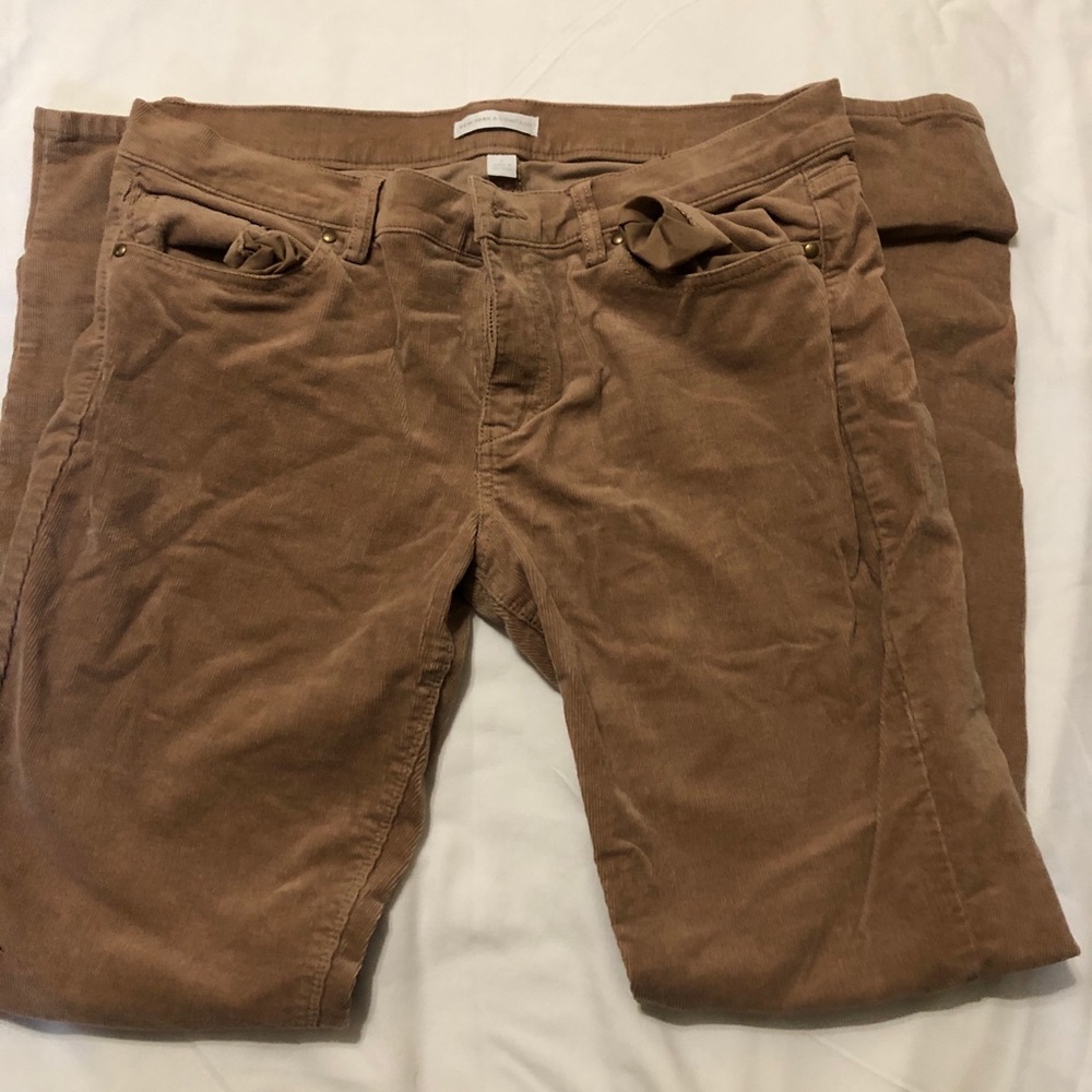 Tan corduroy pants